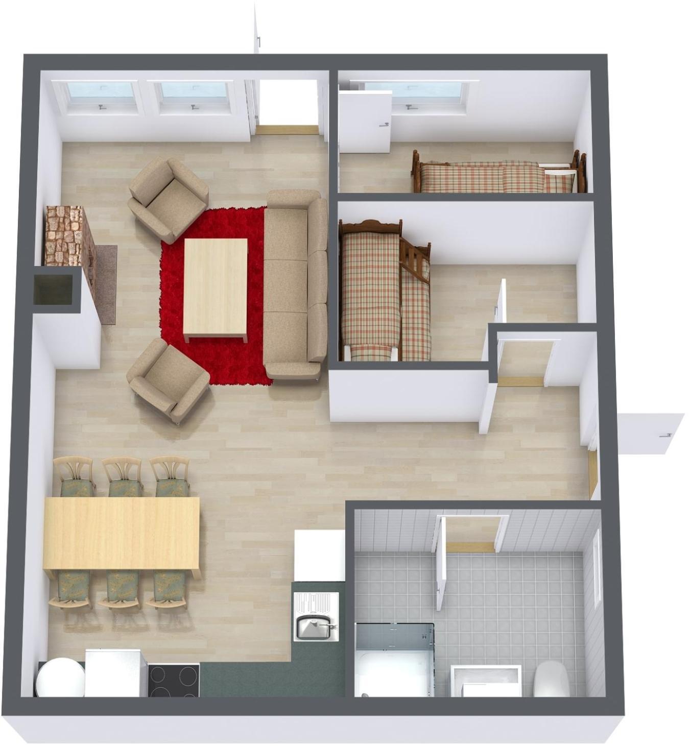 המסדאל Hemsetunet Apartments חדר תמונה