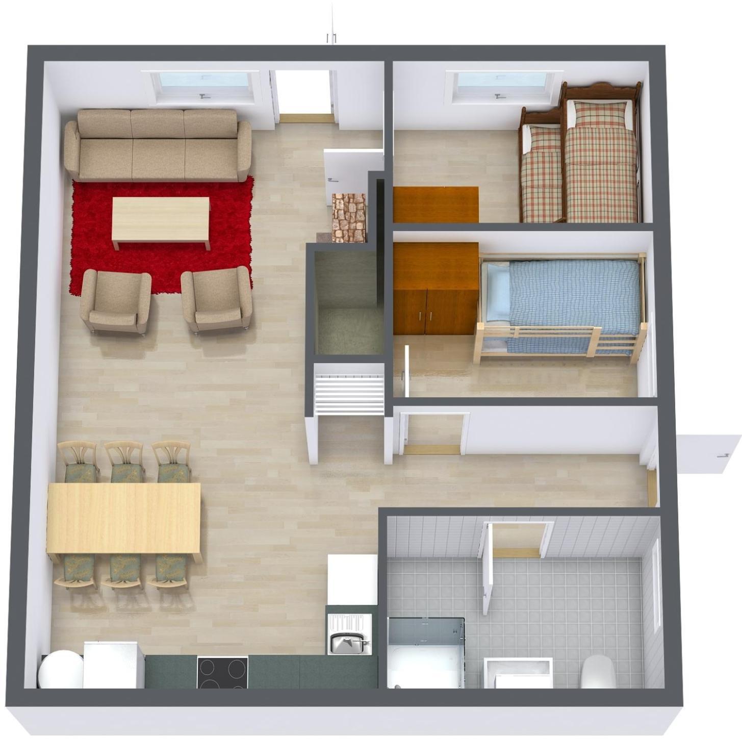 המסדאל Hemsetunet Apartments חדר תמונה