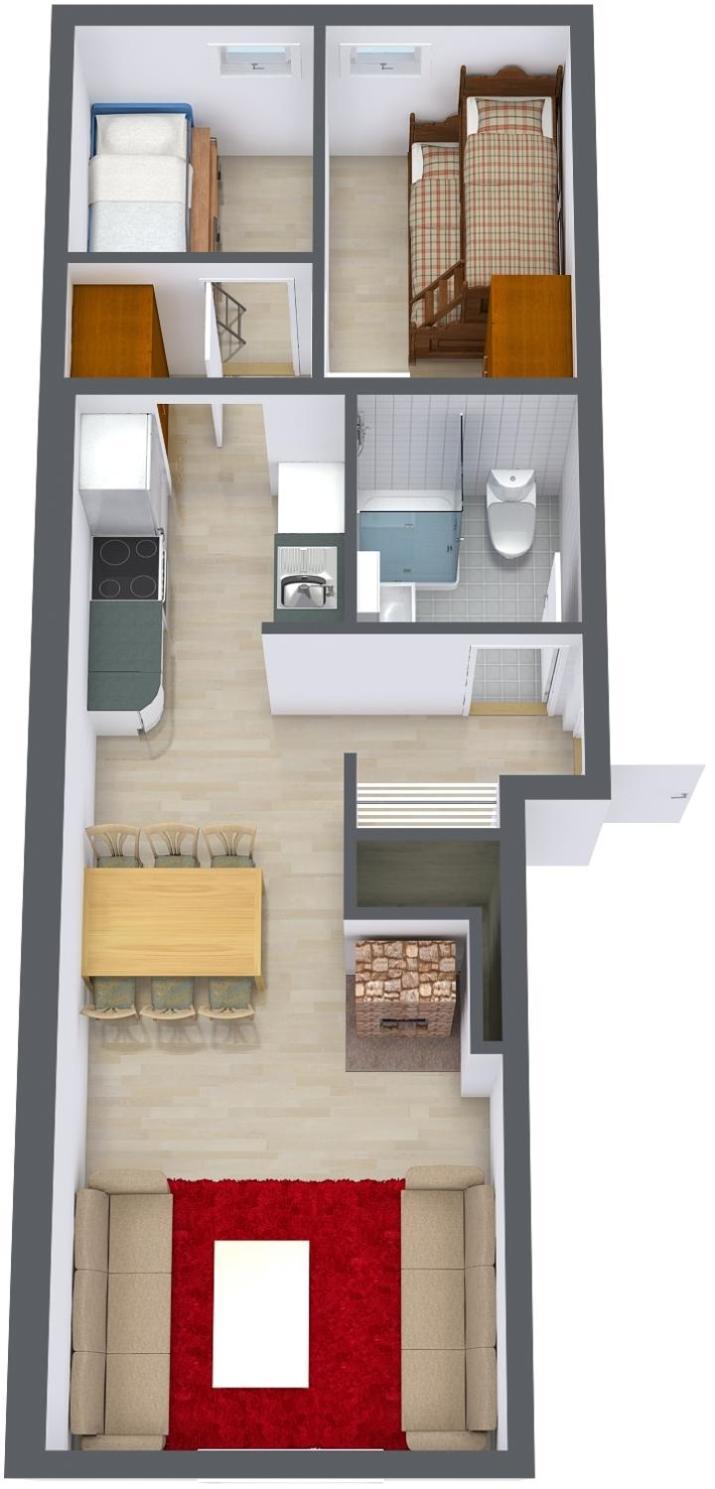 המסדאל Hemsetunet Apartments חדר תמונה