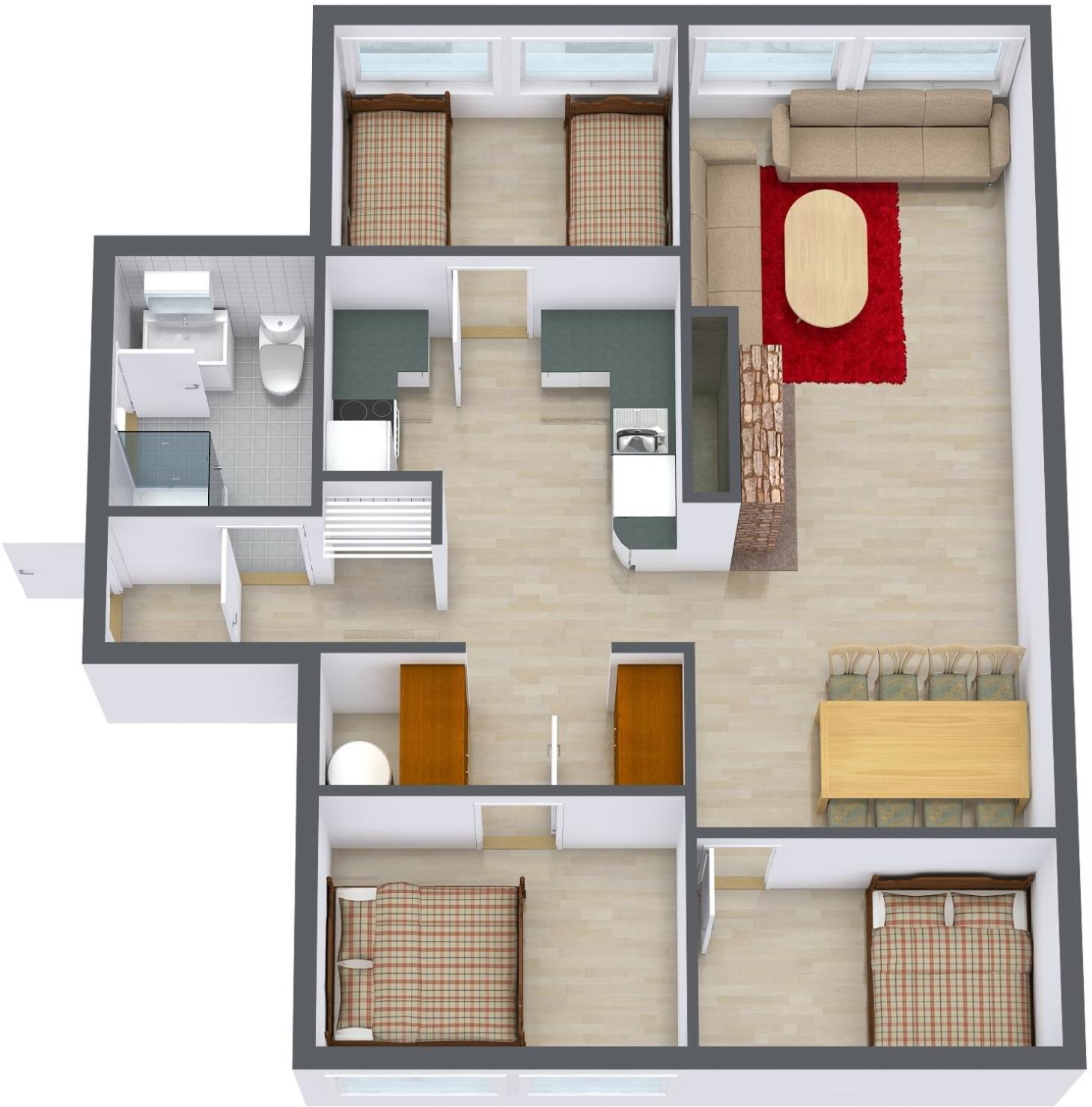 המסדאל Hemsetunet Apartments חדר תמונה